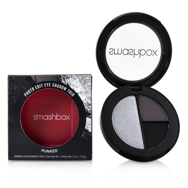 Smashbox Photo Edit Eye Shadow Trio - # On Location (All The Teals, Gold Sunnies, Pool Boy)  3.2g 0.11oz Online now