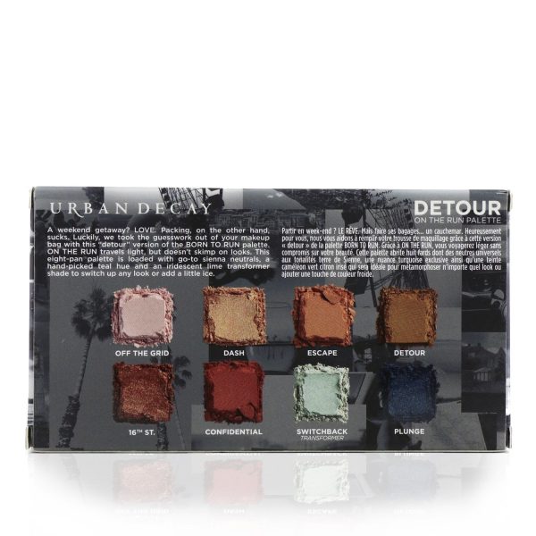 Urban Decay On The Run Eyeshadow Palette (8x Eyeshadow) - # Bailout  8x0.8g 0.02oz Online Sale