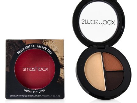 Smashbox Photo Edit Eye Shadow Trio - # Nudie Pic Deep (Vintage, In The Mood, Lacy Sunday)  3.2g 0.11oz Online now