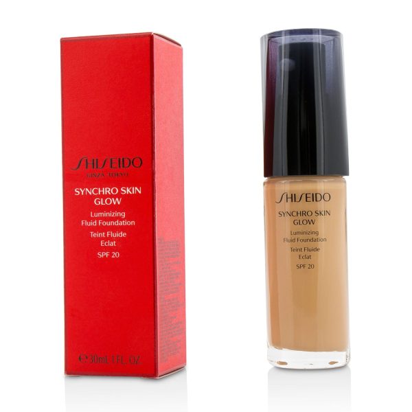 Shiseido Synchro Skin Glow Luminizing Fluid Foundation SPF 20 - # Rose 4  30ml 1oz For Cheap