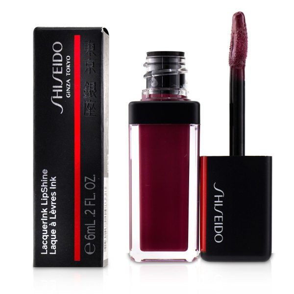 Shiseido LacquerInk LipShine - # 308 Patent Plum (Plum)  6ml 0.2oz Cheap