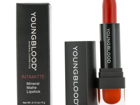 Youngblood Intimatte Mineral Matte Lipstick - #Fever  4g 0.14oz Fashion