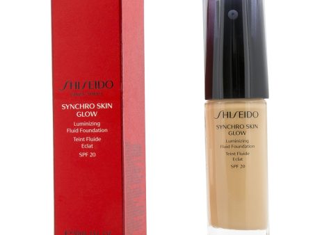 Shiseido Synchro Skin Glow Luminizing Fluid Foundation SPF 20 - # Rose 3  30ml 1oz Discount