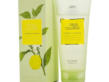 4711 Acqua Colonia Lemon & Ginger Aroma Shower Gel  200ml 6.8oz Cheap