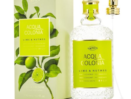 4711 Acqua Colonia Lime & Nutmeg Eau De Cologne Spray  170ml 5.7oz Hot on Sale