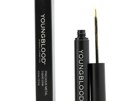 Youngblood Precious Metal Liquid Liner - #18 Karat  4.5ml 0.15oz Online Hot Sale