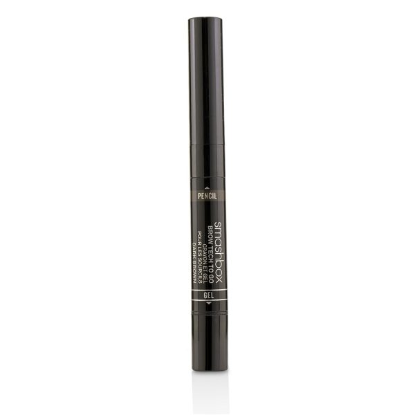 Smashbox Brow Tech To Go (Gel 2.9g 0.1oz + Pencil 0.2g 0.007oz) - Dark Brown  3.1g 0.107oz For Cheap