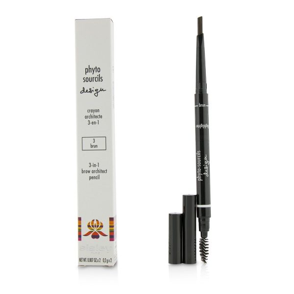 Sisley Phyto Sourcils Design 3 In 1 Brow Architect Pencil - # 2 Chatain  2x0.2g 0.007oz Online Hot Sale