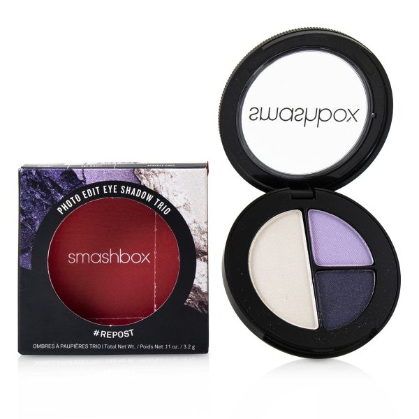 Smashbox Photo Edit Eye Shadow Trio - # Repost (Stormy, Say What, Sparkle Pony)  3.2g 0.11oz Supply