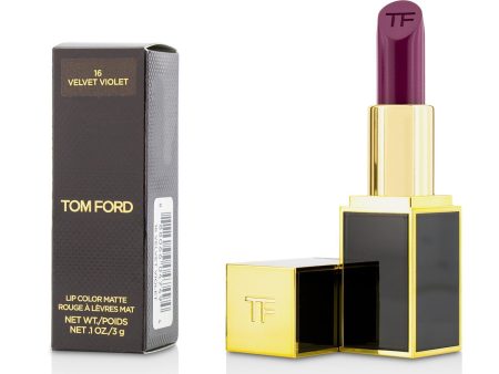 Tom Ford Lip Color Matte - # 16 Velvet Violet  3g 0.1oz Discount